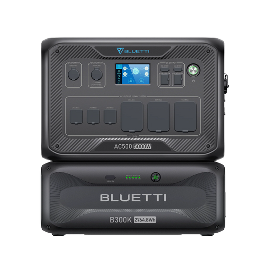 Everglow Tech BLUETTI AC500 + B300K Home Battery Backup BLUETTI AC500+1*B300K | Home Battery Backup