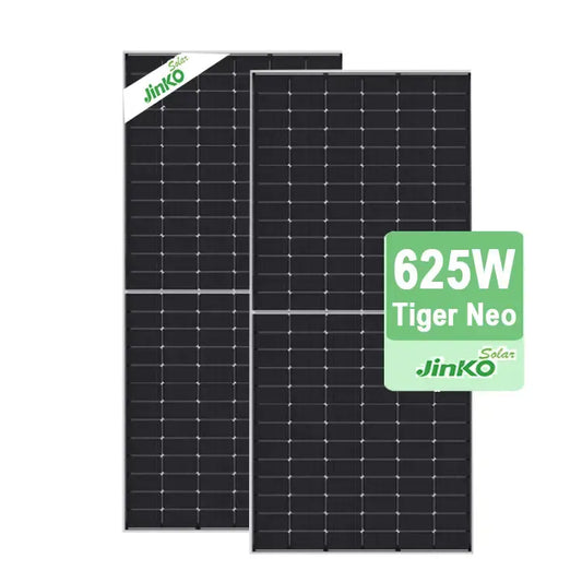 Everglow Tech Jinko 625 Watts Monocrystalline Solar Panel | Bifacial