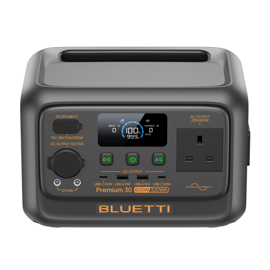 Everglow Tech Bluetti Premium 30 V2 Portable Power Station 320WH/600W