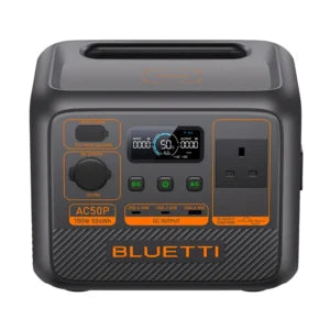 Everglow Tech BLUETTI AC50P Portable Power Station | 504Wh, 700W (UK PLUG) – P-AC50P-UK-GY-BL-010
