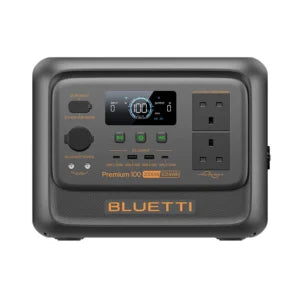 Everglow Tech BLUETTI Premium 100 V2 Portable Power Station | 1024Wh, 2000W (UK PLUG) – PR100V2