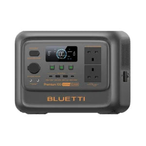 Everglow Tech BLUETTI Premium 100 V2 Portable Power Station | 1024Wh, 2000W (UK PLUG) – PR100V2