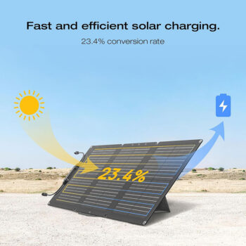 Everglow Tech EcoFlow 60W Portable Solar Panel (EFSOLAR60)