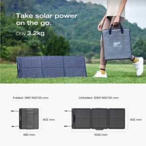 Everglow Tech EcoFlow 60W Portable Solar Panel (EFSOLAR60)
