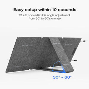 Everglow Tech EcoFlow 60W Portable Solar Panel (EFSOLAR60)