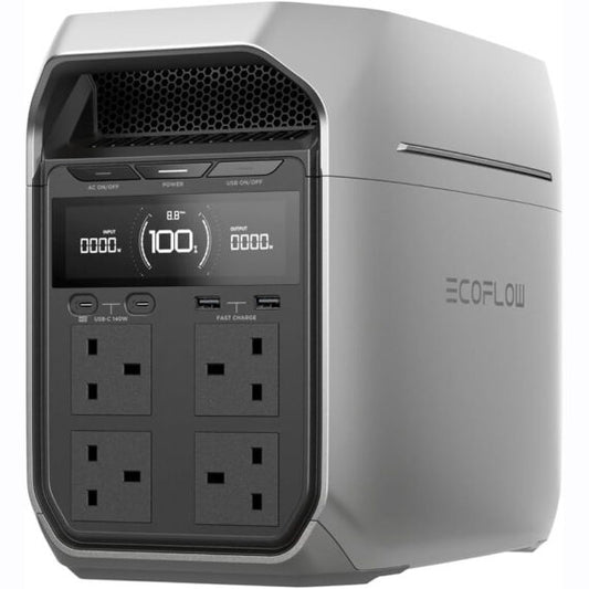 Everglow Tech EcoFlow DELTA 3 PLUS – Portable Power Station (1024Wh, 1800W) – EFDELTA3P-UK