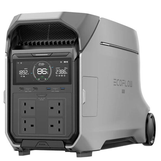 Everglow Tech EcoFlow DELTA Pro 3 – Portable Power Station (4096Wh, 4000W) – EFD521
