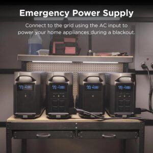 Everglow Tech EcoFlow Smart Extra Battery for DELTA PRO Power Station (3600Wh) – DELTAPROEB-US