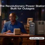 Everglow Tech EcoFlow DELTA 2 BLACK E980 – Portable Power Station (500W, 980Wh) with FREE GIFTS – EFE980-UK