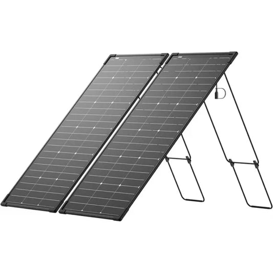 Everglow Tech EcoFlow 125W Bifacial Modular Solar Panel x 2PCS (EFSOLAR125N)