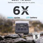 Everglow Tech EcoFlow RIVER 2 Pro – Portable Power Station (800W, 768Wh) – ZMR620-B-UK