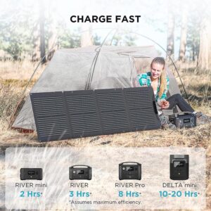Everglow Tech EcoFlow 110W Portable Solar Panel (EFSOLAR110N)