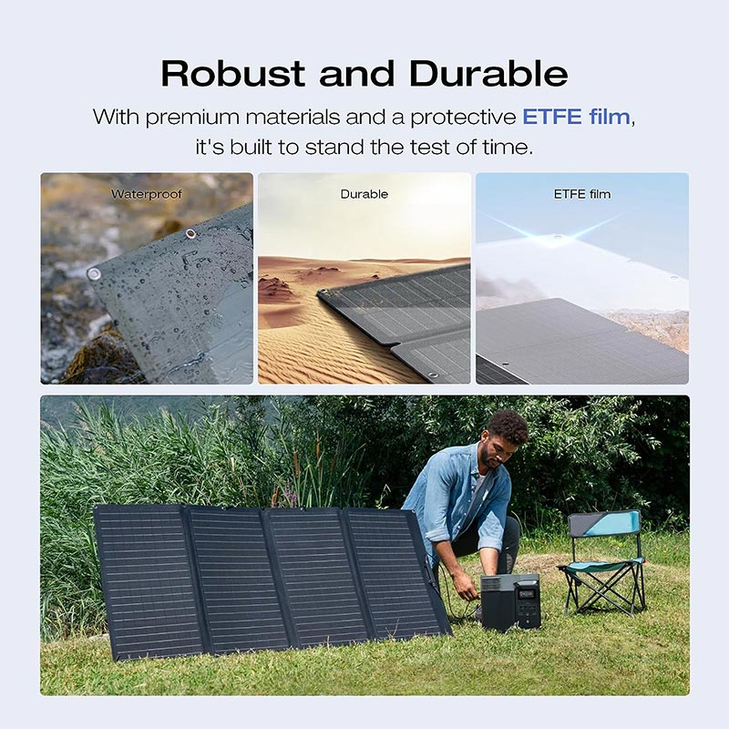 Everglow Tech EcoFlow 160W Portable Solar Panel (EFSOLAR160W)