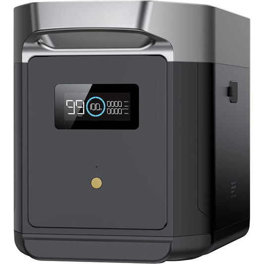 Everglow Tech EcoFlow Smart Extra Battery for DELTA 2 MAX Power Station (2048Wh) – EFDELTA2MaxEB