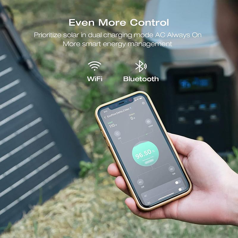 Everglow Tech EcoFlow Smart Extra Battery for DELTA 2 MAX Power Station (2048Wh) – EFDELTA2MaxEB