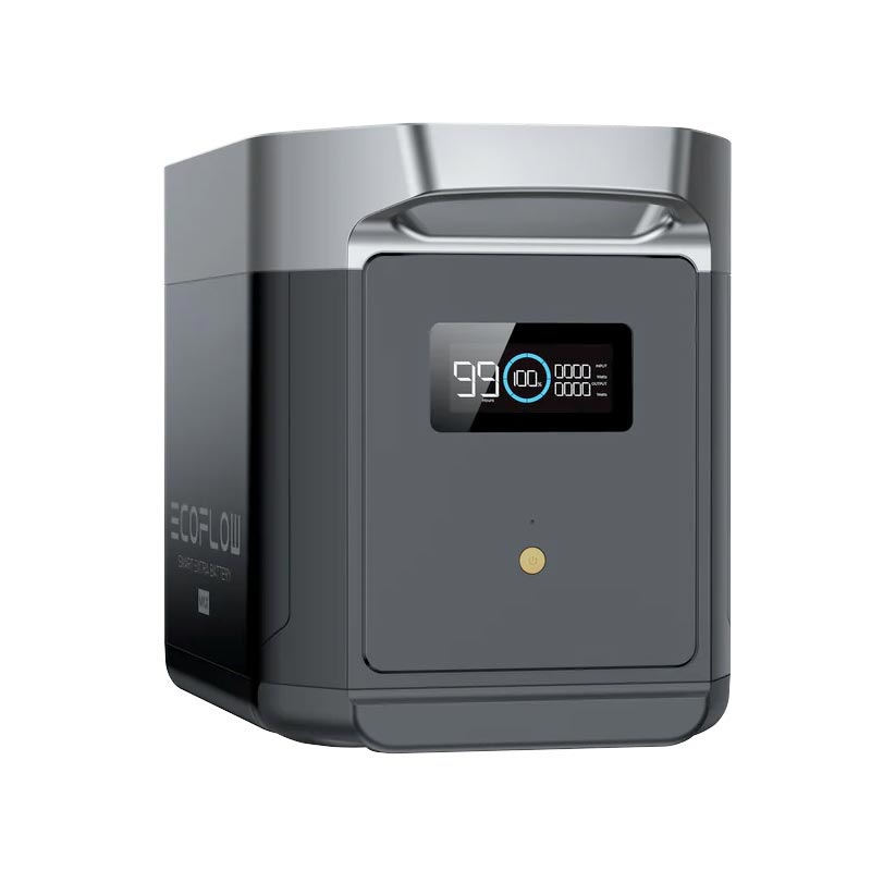 Everglow Tech EcoFlow Smart Extra Battery for DELTA 2 MAX Power Station (2048Wh) – EFDELTA2MaxEB