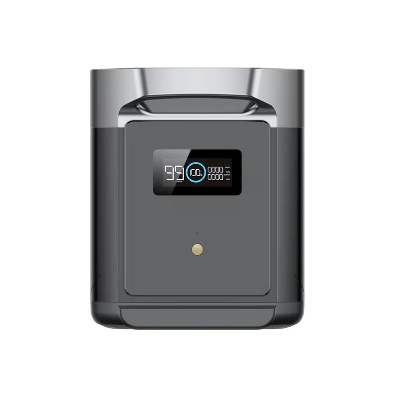 Everglow Tech EcoFlow Smart Extra Battery for DELTA 2 MAX Power Station (2048Wh) – EFDELTA2MaxEB