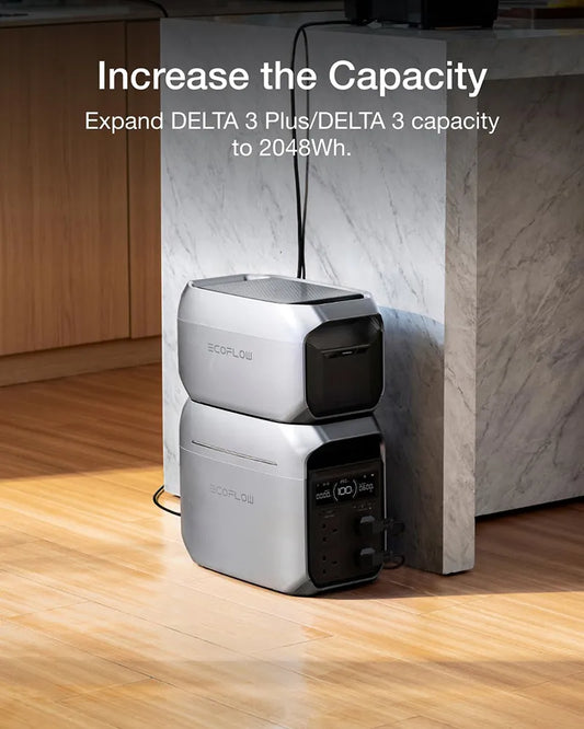 Everglow Tech EcoFlow DELTA 3 Series Smart Extra Battery – EFDELTA3P-EB