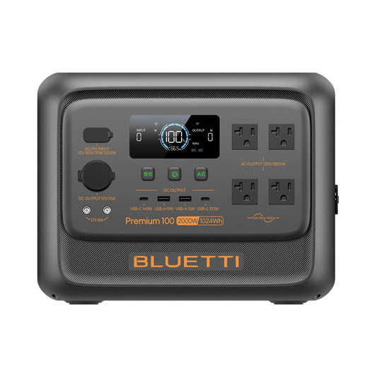 Everglow Tech Bluetti Premium 100 V2 Power Station